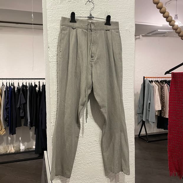 더 비리디안 드로스트링 롱팬츠