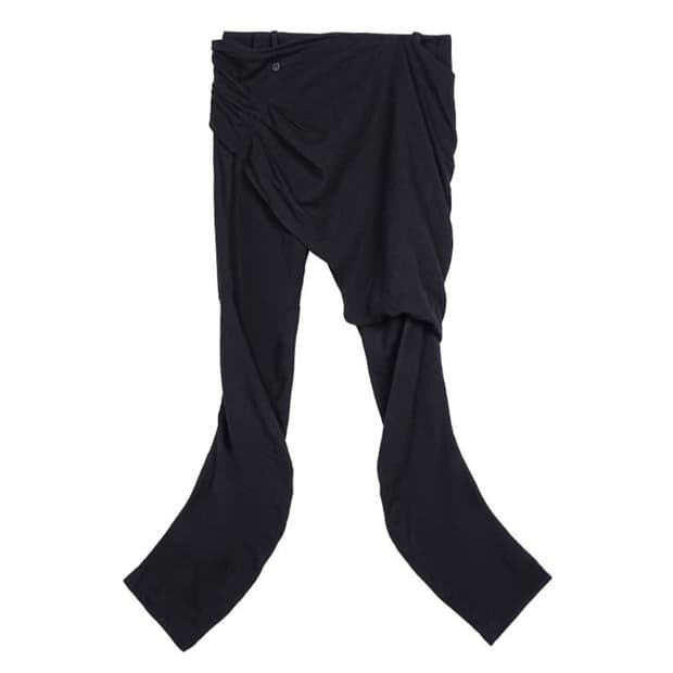 (구매) fr03. :: Arc Draped Pant [BK Linen]