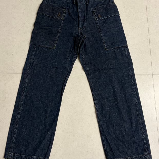 RRL 더블알엘 카고데님 몽키팬츠 30x30사이즈