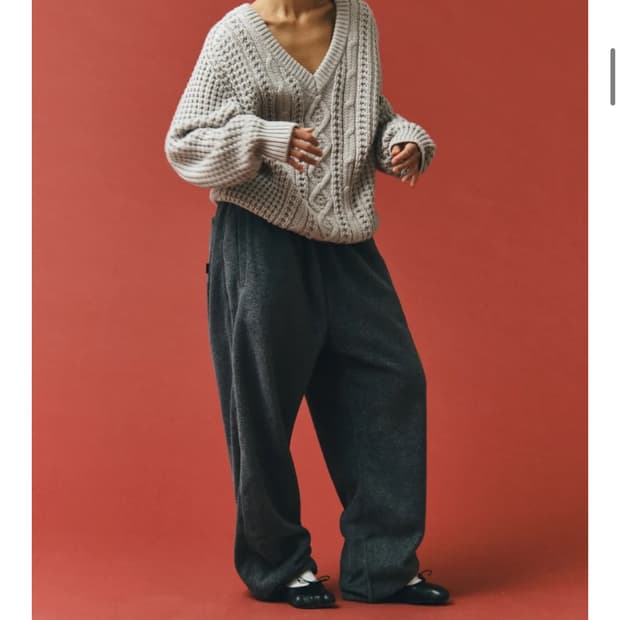 플리즈프로젝트 플리스 팬츠