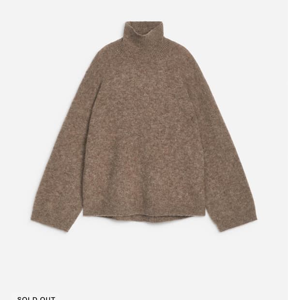 Arket 아르켓 롤넥 점퍼 니트 S