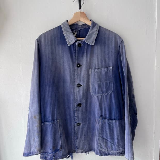 60~70s german work jacket hbt
