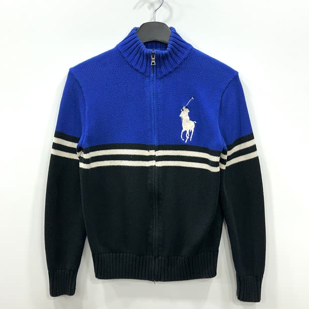 폴로 랄프로렌 빅포니 니트 집업 키즈 L
