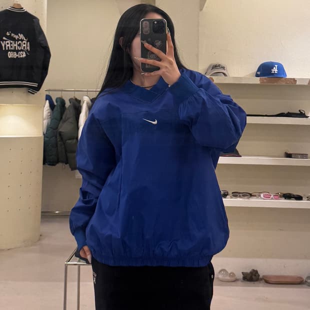 나이키 올드스쿨 센터스우시 블루 웜업 U824