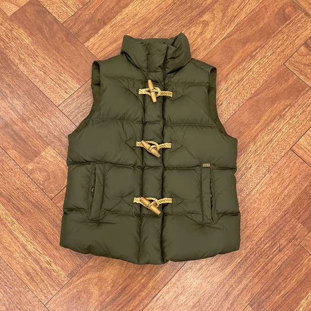 여성 폴로 데님앤서플라이 패딩조끼