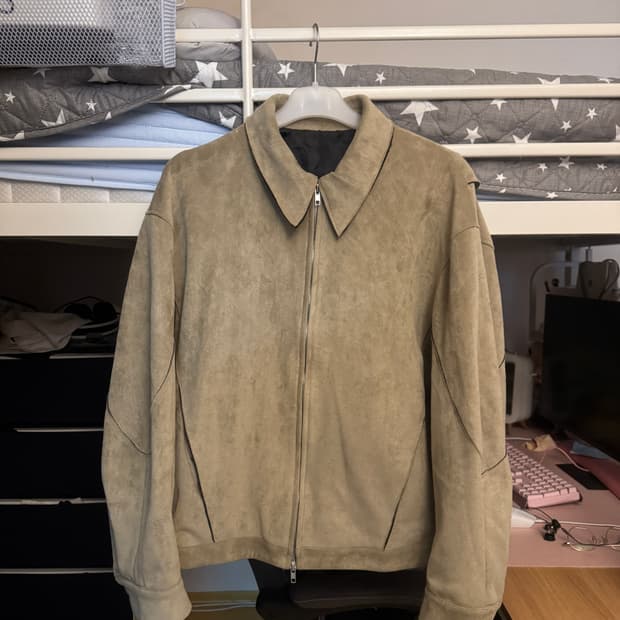 빈티지 스웨이드 자켓