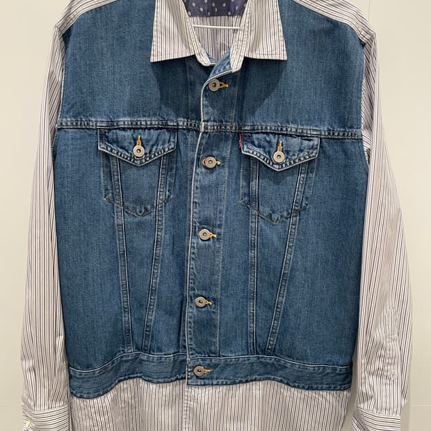 준야와타나베 데님 셔츠