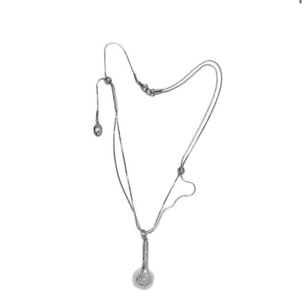 카시코 센티멍 layered slide earphone necklace