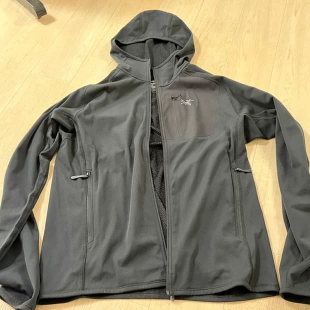 아크테릭스 델타 후디 블랙 s사이즈