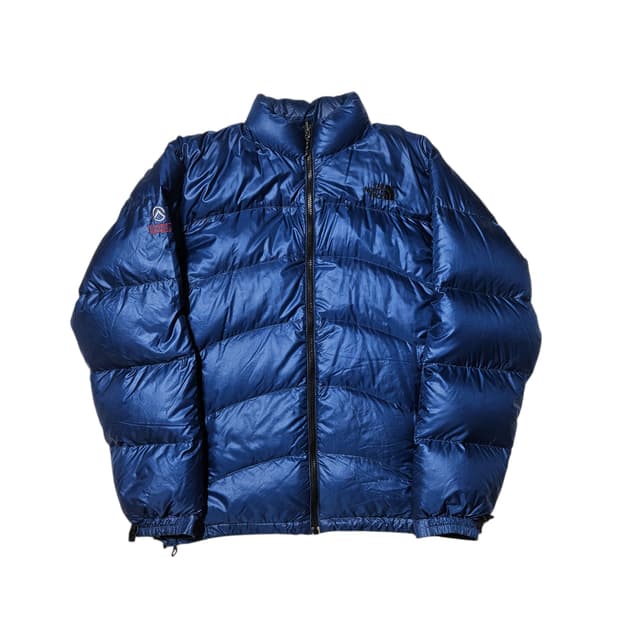 노스페이스 아콘카구야 블루 패딩 다운 L 100