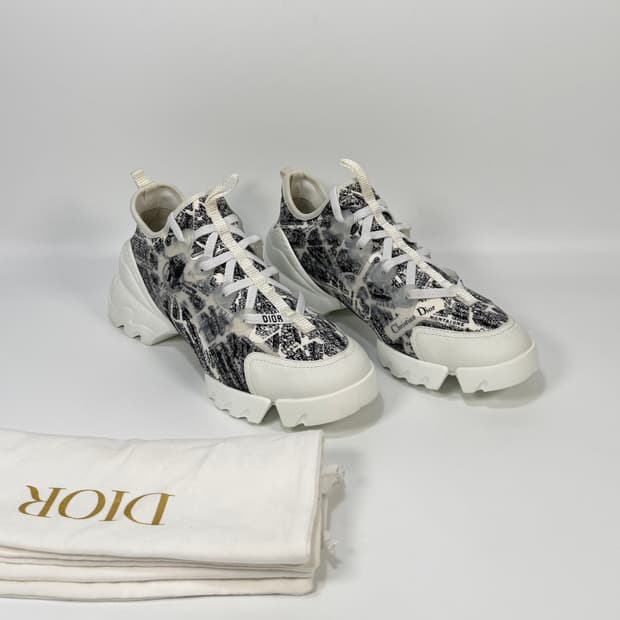 디올 D 커넥트 테크니컬 패브릭 파리 스니커즈 (245)