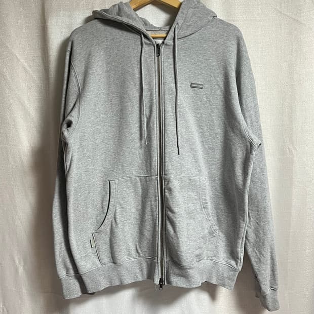 공용 디스이즈네버댓 오버핏 후드집업 L