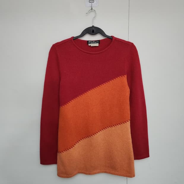 살바토레페라가모 90 55 캐시미어니트