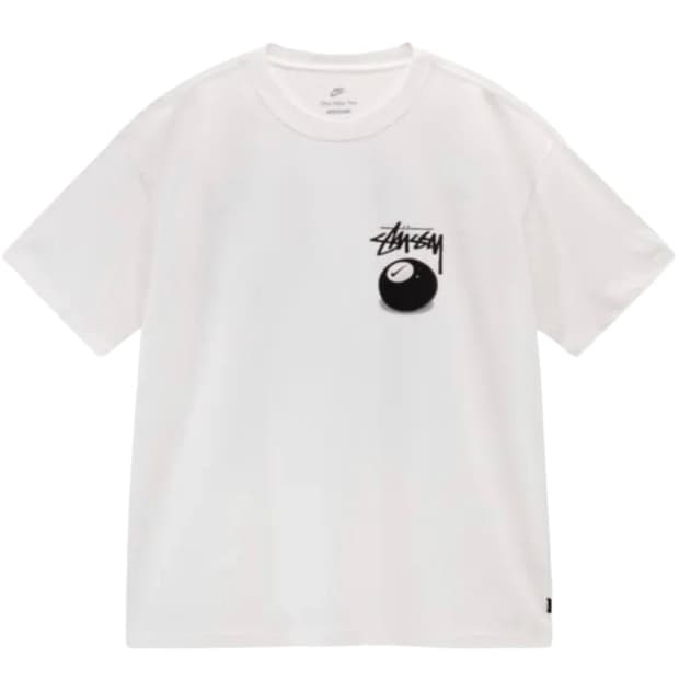 나이키 x 스투시 NRG FL SS 8볼 티셔츠 화이트 