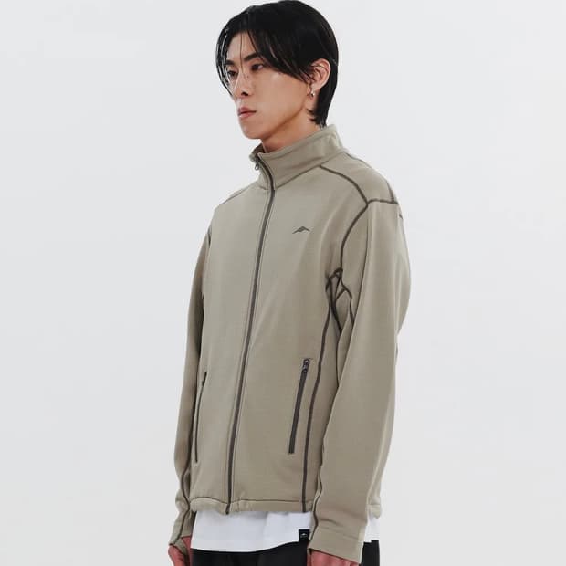 GOYOWEAR 써멀 라이트 집업 자켓 베이지