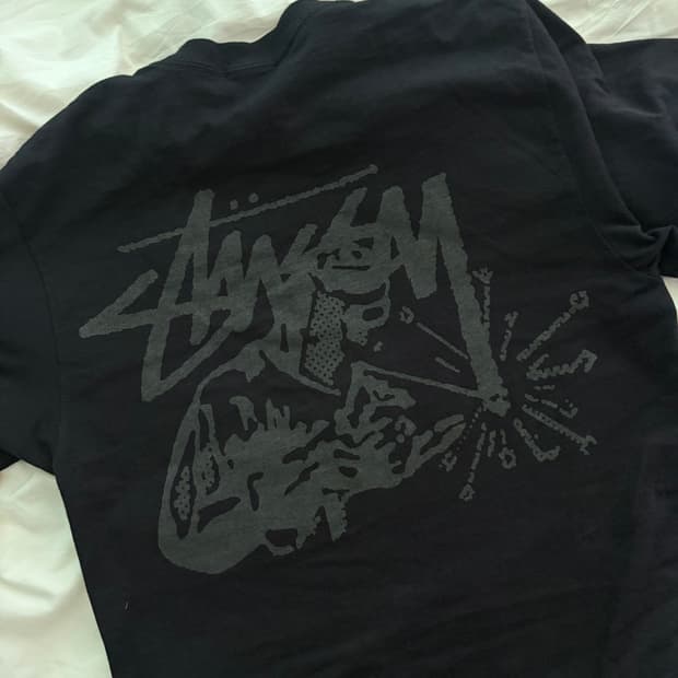 Stussy 스투시 웰더 티셔츠 블랙