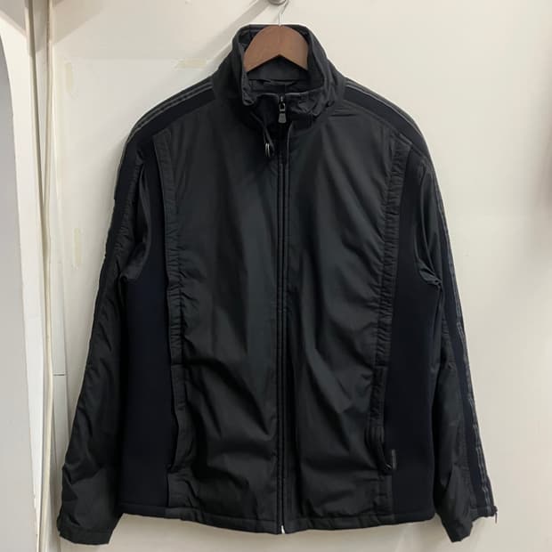 N45 ck 캘빈클라인 나일론 누빔 바이커 자켓