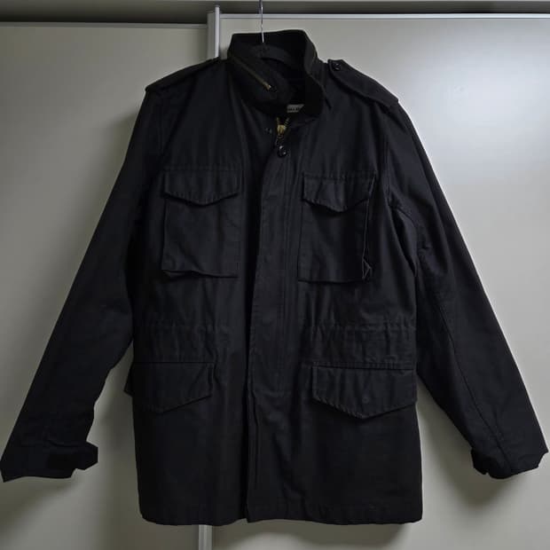 미국 Galls M65 필드자켓 ECWCS 블랙 S-R