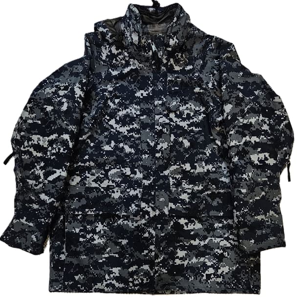 미군 U.S. NAVY ECWCS  디지털 카모 고어텍스 파카