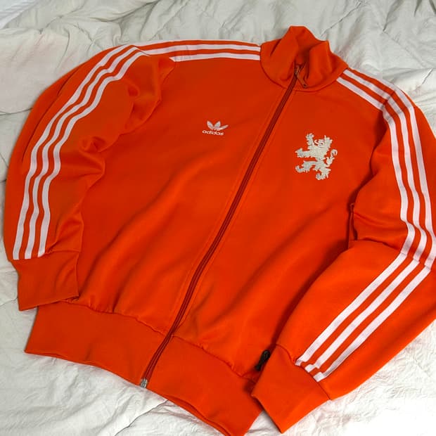 아디다스 파이어버드 네덜란드 국대 져지 트랙탑 미디움