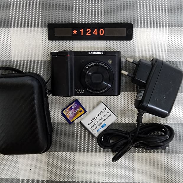 삼성 블루 NV 10 디지털카메라