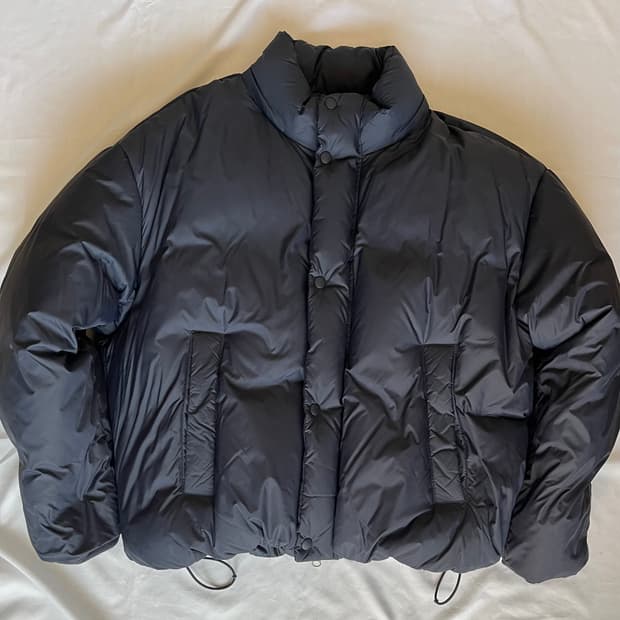 [L]비바스튜디오 덕다운 숏패딩 네이비