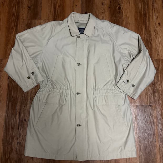 [XL] 80~90‘s 버버리 레인코트(하프필드코트)