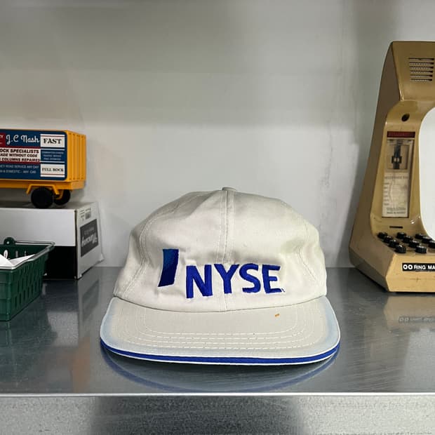 90s USA Nyse 빈티지캡 OS