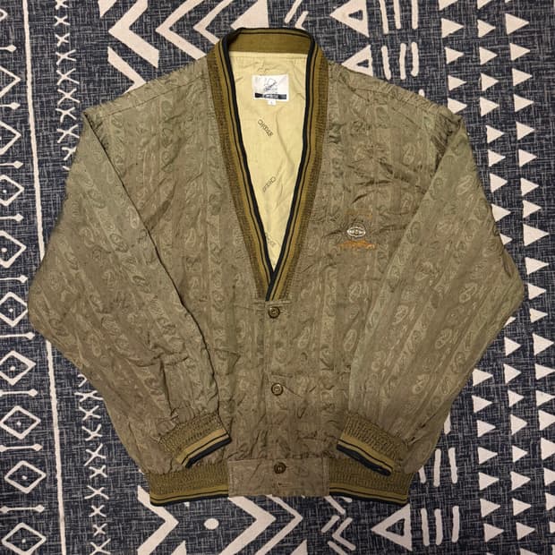 JPN 페이즐리 패턴 자켓