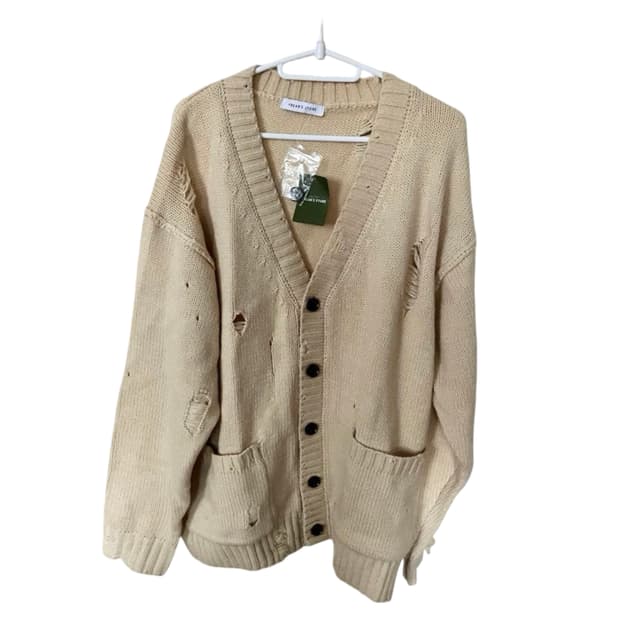 프릭스스토어 데미지 가공 가디건