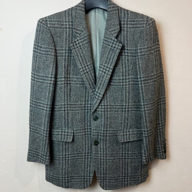 디올 글렌 체크 블레이저