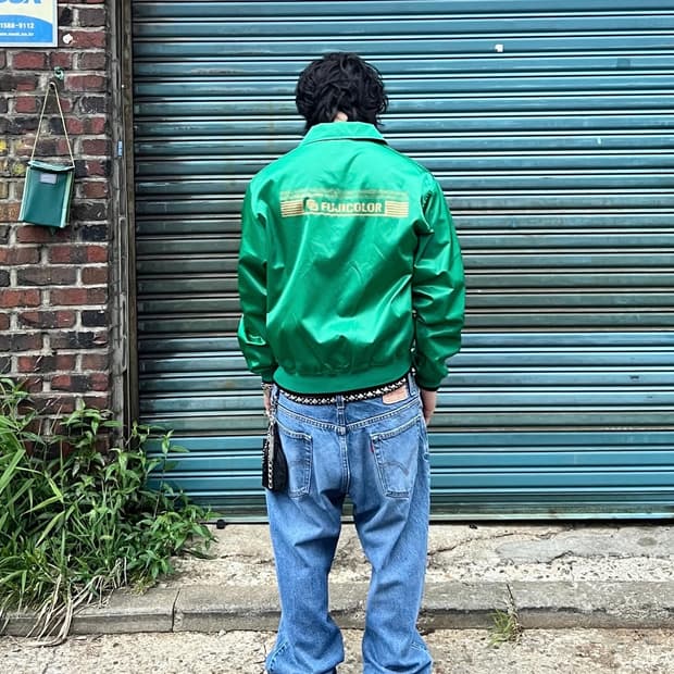 Fujicolor nylon jacket