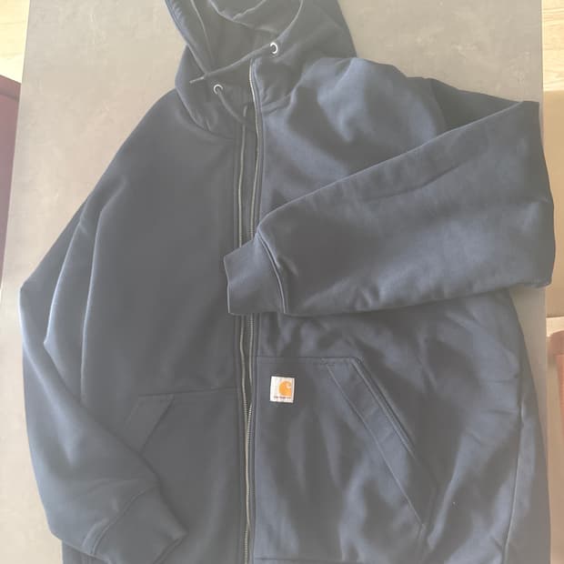 칼하트 레인 디펜더 후드집업 뉴 네이비 XL