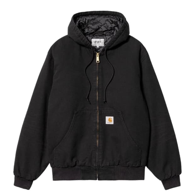 칼하트wip 액티브 블랙 에이지드 캔버스 xxl