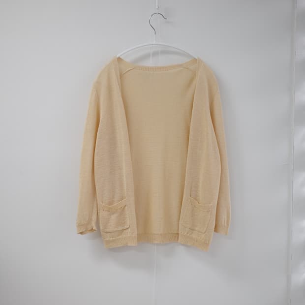 Peach summer cardigan