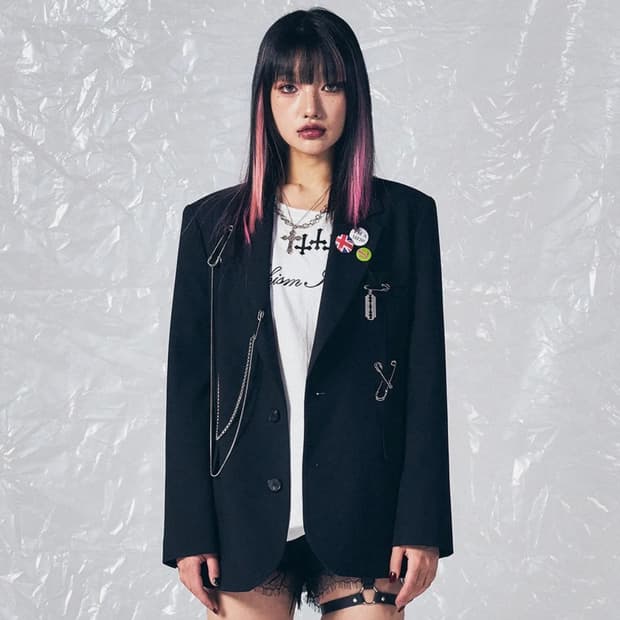 스키즘인듀싱 블레이저 블랙