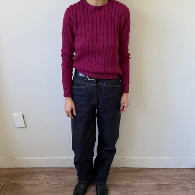 폴로랄프로렌 케이블 스웨터