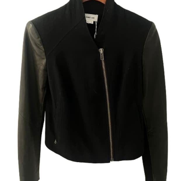 [P] 헬무트랭 레더 자켓