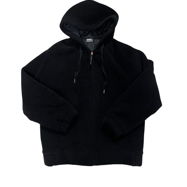 (새상품) 푸마 후리스 후드집업 XL 검정