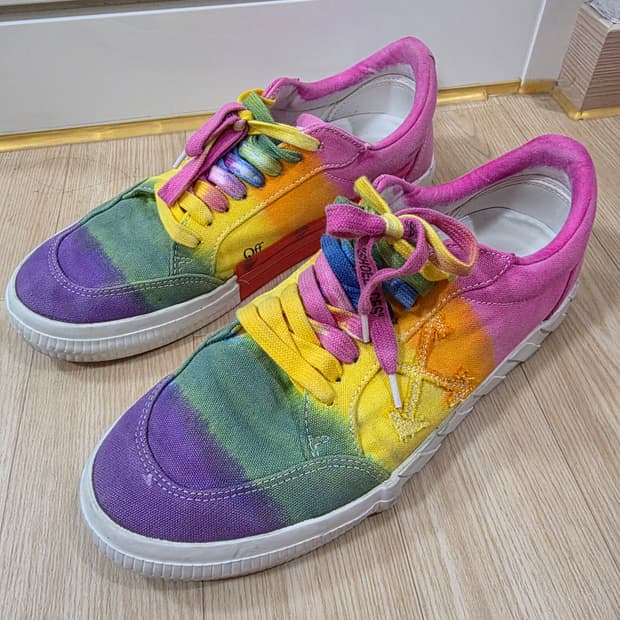 오프화이트 애로우 로우 벌크 스니커즈 운동화 43 (270) G08848