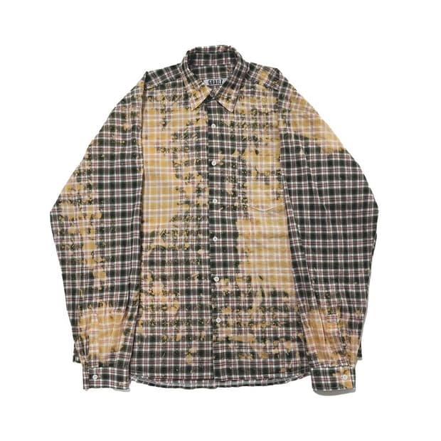 그레일즈 BLEACHED PLAID SUMMER SHIRTS 셔츠