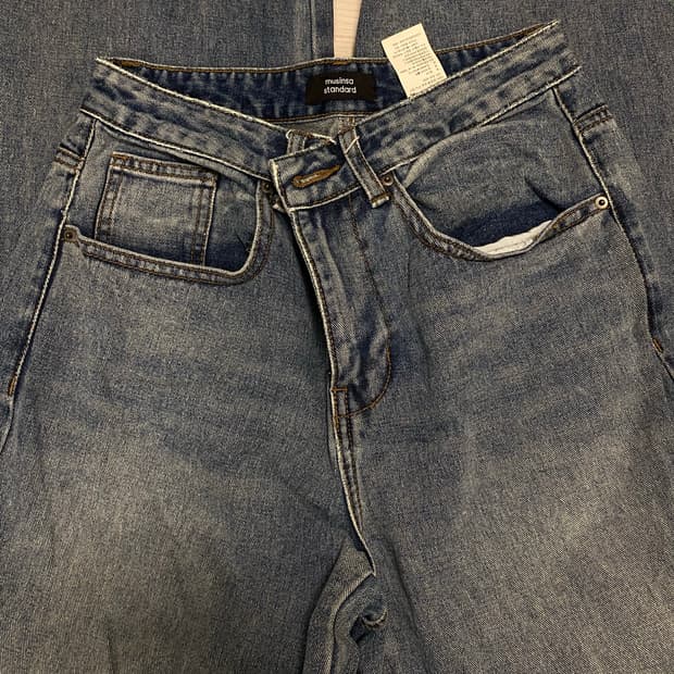 무신사 데님 바지