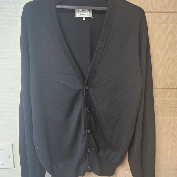 메종 마르지엘라 가디건 블랙