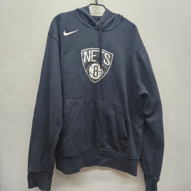 나이키 NBA 브루클린 네츠 로고 후드티 M(XL)