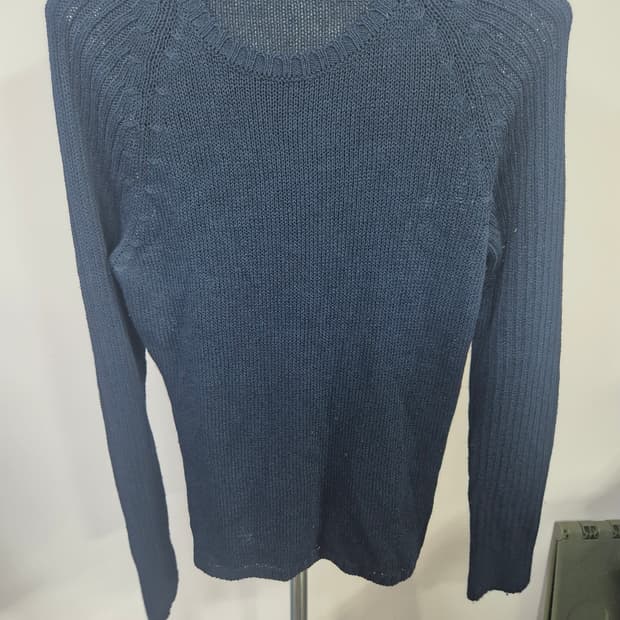 SYSTEM 네이비 니트 90(F)