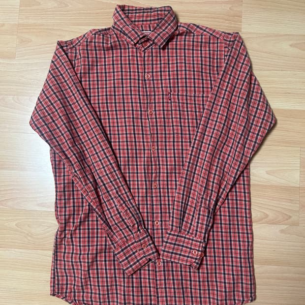 리바이스 체크 셔츠