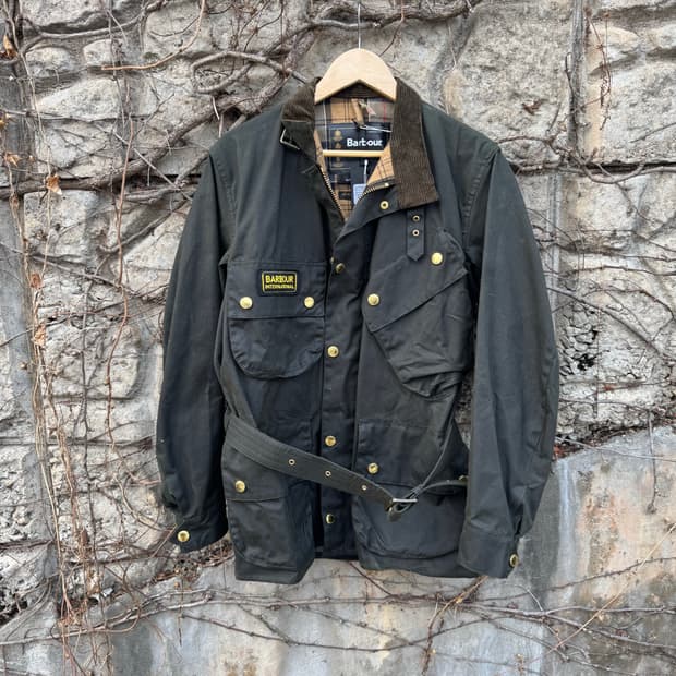 바버 왁스 자켓