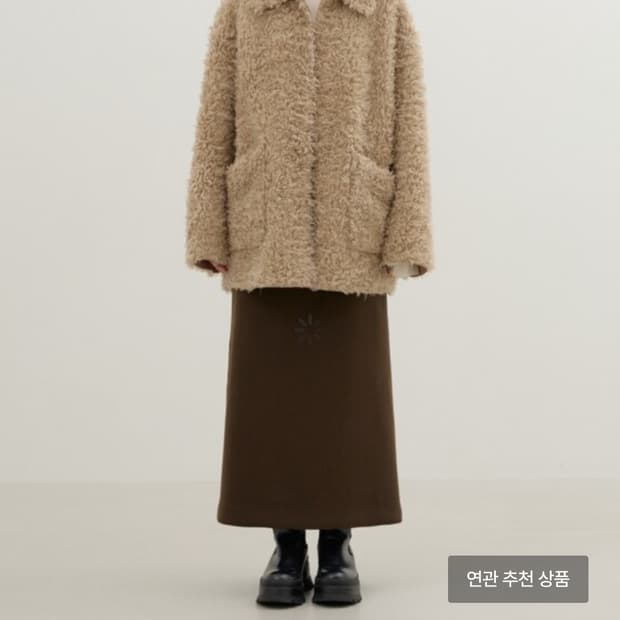 (구해요)EQL 리버시블 시어링 퍼 자켓 (베이지)