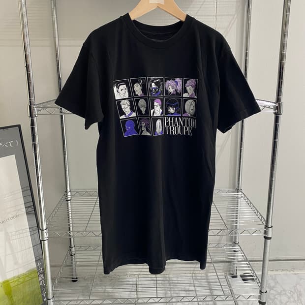 헌터x헌터 환영여단 오피셜 애니메이션 티셔츠 애니티