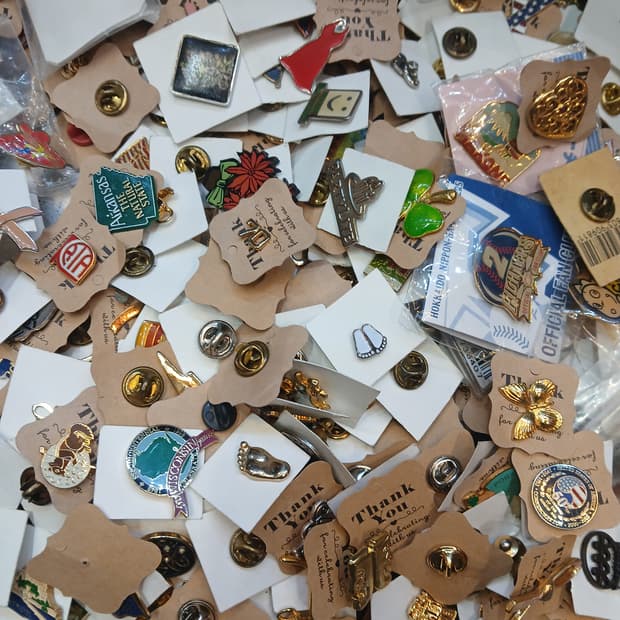 빈티지 핀 뱃지  (랜덤)10개 무료배송 39900원